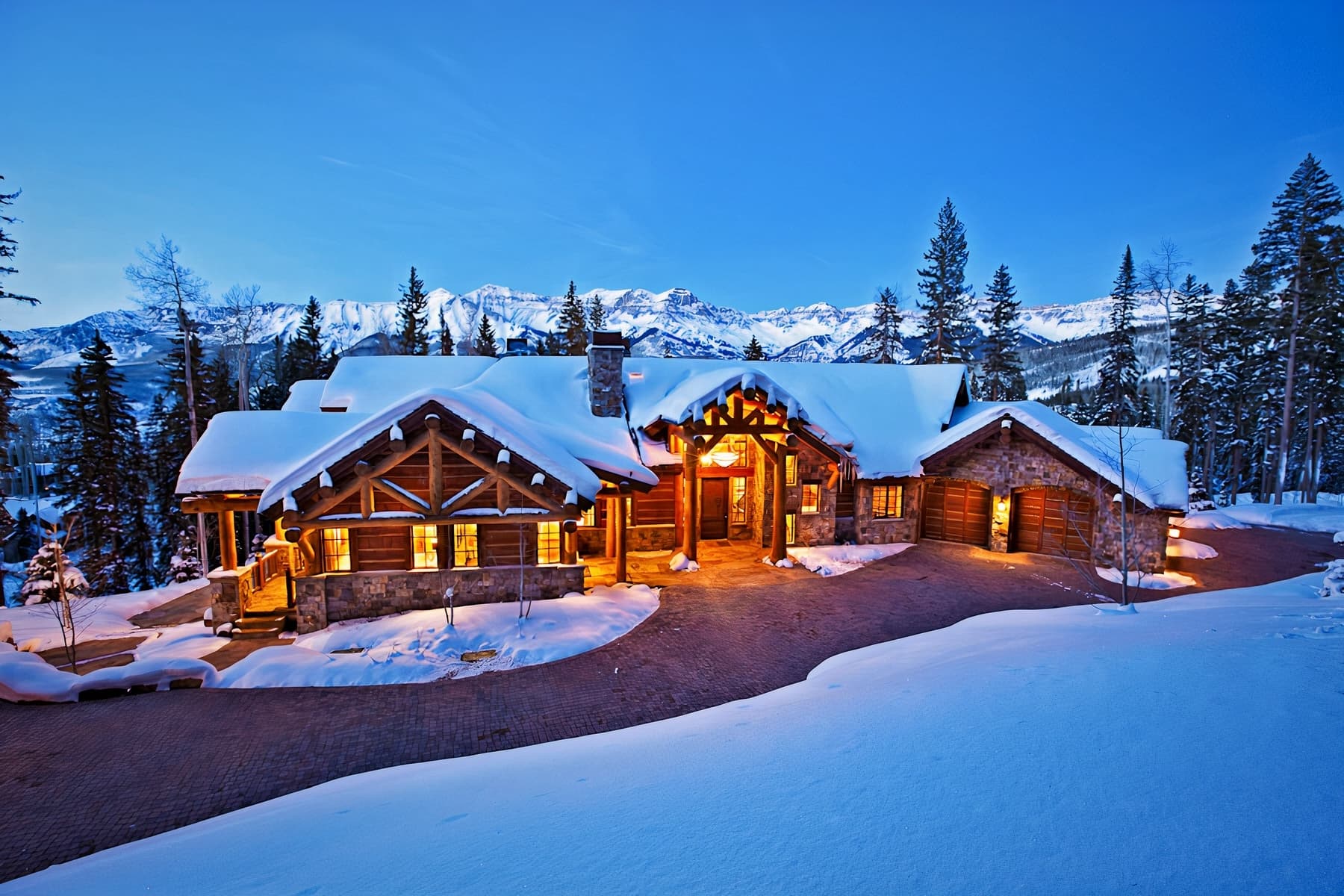 A beautiful Custom Home built by Osborne Builders in Telluride, CO