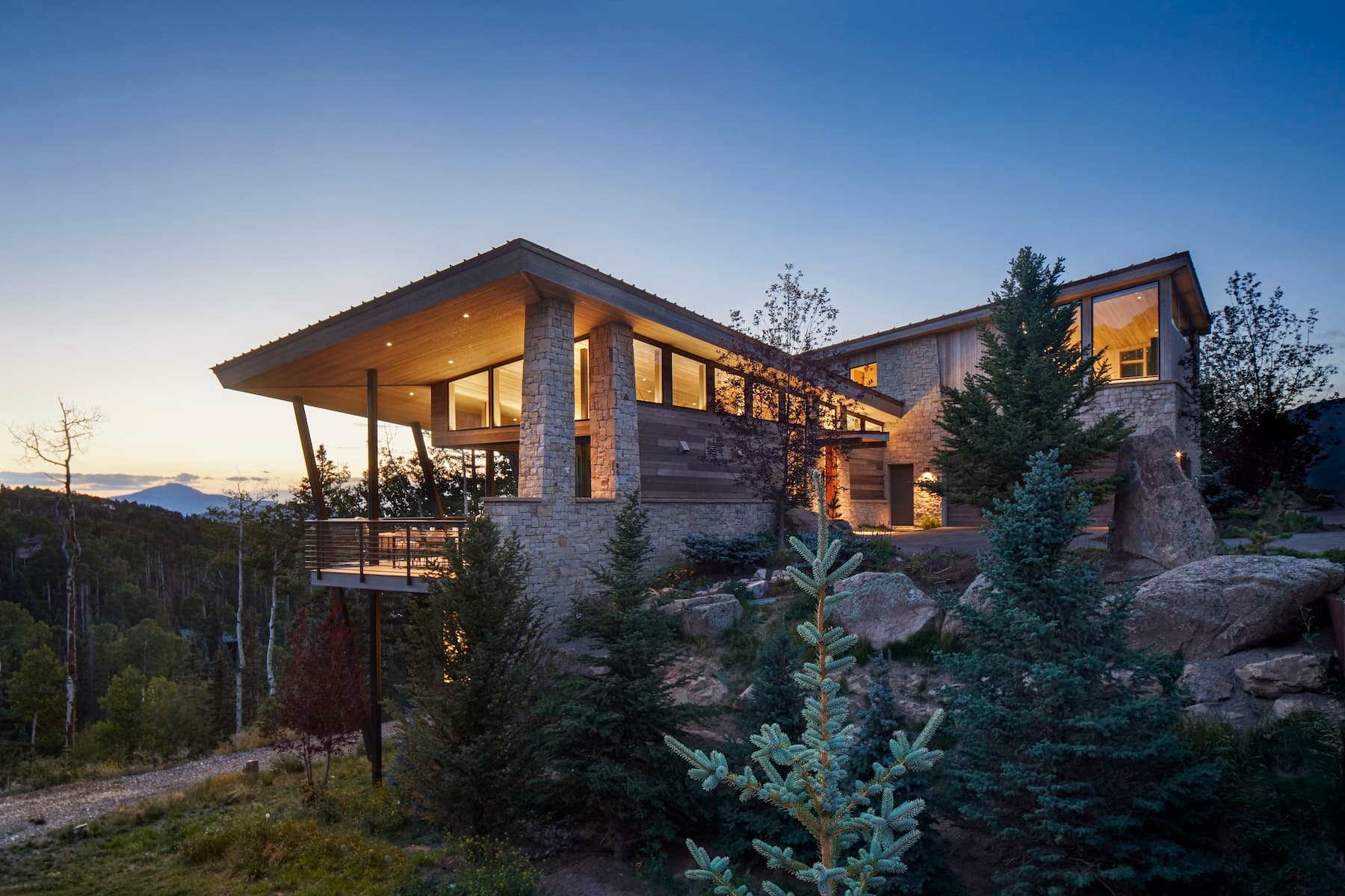 A beautiful Custom Home built by Osborne Builders in Telluride, CO